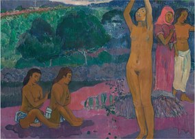 Tablou - Paul Gauguin, The Invocation, reproducere (70x50 cm)