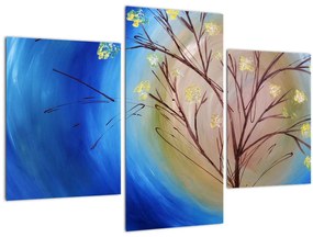 Tablou - Copac în fața soarelui (90x60 cm)