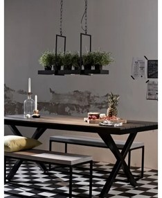 Markslöjd 105780 - LED Lustră dimmabilă pe lanț TRAY 3xLED/3W/230V negru