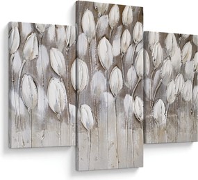 Tablou - Lalele structurate (90x60 cm)
