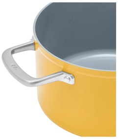 Oală cu capac/cu suprafață ceramică 5,5 l adecvată pentru plita cu inducție Meda 3.0 – FABINI