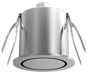 Spot LED incastrabil ideal pentru iluminat scara sau hol Natal argintiu NVL-6800201