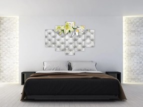 Tablou cu flori de crin (150x105 cm)