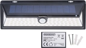 Aplica solara de perete cu senzor de miscare 90 LED-uri