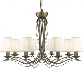 Candelabru stil clasic cu 8 brate Andretti alama antic 9828-8AB SRT