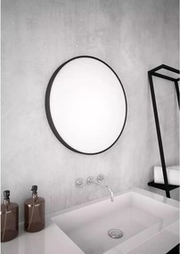 Oglinda rotunda Dubiel Vitrum Nico Kolo Black 60x60 cm