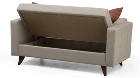 Canapea extensibilă Polya - Beige