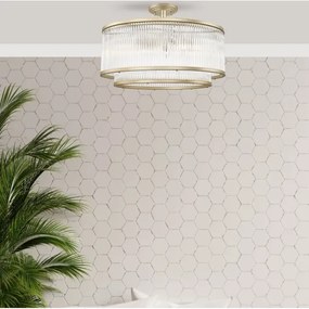 Lustră aplicată Zuma Line C0528-06H-V6AC SERGIO 6xE14/60W/230V auriu