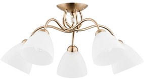 Lustră aplicată AMARILLO 5xE27/15W/230V auriu