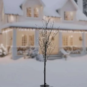 Decorațiune LED de exterior pentru Crăciun 600xLED/3,8W/230V 120 cm alb cald IP44