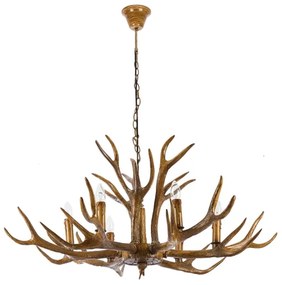 Brilagi - Candelabru cu lanț DEER 6xE14/10W/230V Ø 102 cm