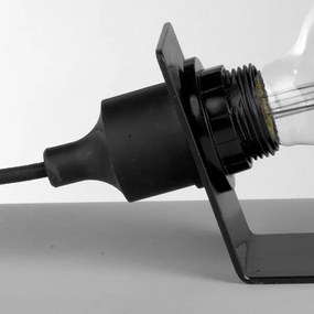 Lampă de masă ONLI WIRE 1xE27/15W/230V 10 cm negru