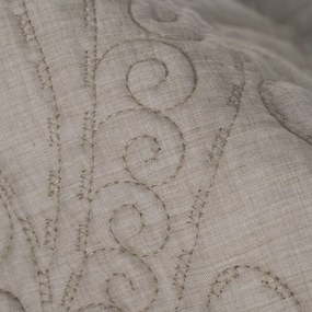 Cuvertură taupe matlasată 180x260 cm – Ixia