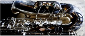Tablou - Saxofon (120x50 cm)