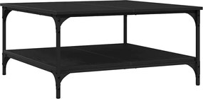 vidaXL Masă de cafea Stejar negru 80 x 80 x 40 cm Lemn compozit