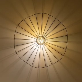 Brilagi - Lustră LED montată pe tavan CERIA WIRE 1xE27/40W/230V Ø 80 cm negru