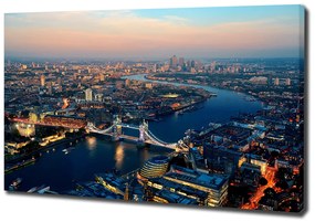 Pictură pe pânză Vedere aeriană din londra