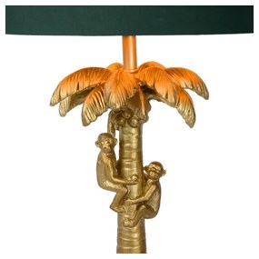 Lucide 10505/81/02 - Lampă de masă COCONUT 1xE27/60W/230V auriu/verde