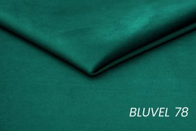 Colțar extensibil Nardo Maxi stânga - verde catifea Bluvel 78