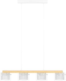 Lustră LED RGBW dimabilă pe cablu Eglo 900881 PORTICO-Z 4xLED/3,7W/230V