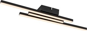 Rabalux 71528 - Plafonieră LED LIRIEN LED/18W/230V 3000K neagră