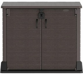 Duramax Cutie de depozitare pentru grădinăStoreAway maro, 850 l