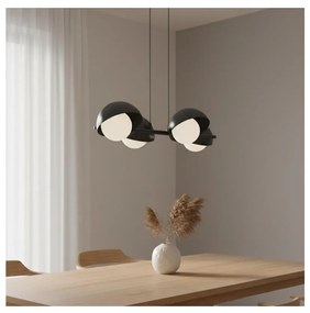 Lustră pe cablu BOOM, 4x G9/8W/230V, neagră