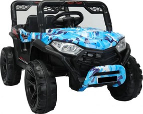 Masinuta Electrica cu acumulator pentru copii NOVOKIDS™ Buggy Mini UTV, Cu faruri luminoase, Telecomanda, 3-7 ani , max 30 kg, 3 Viteze, Lungime 110