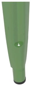 Set de scaune de bar verde 2 buc. din metal (înălțime șezut 61 cm) – Ixia