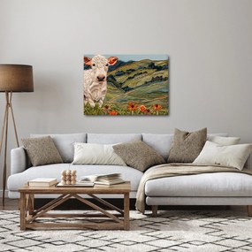 Tablou - Imitație de motiv tricotat (70x50 cm)