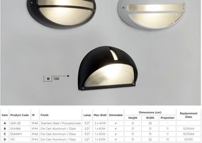 Plafoniera de exterior moderna IP44 Outdoor 2641-28 SRT