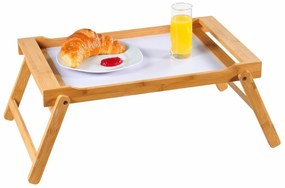 Kesper 77605 Tava de servire cu picioare pliabiledin bambus, 54,5 x 33 cm
