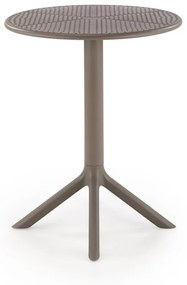 Masa rotunda Calvo khaki ø60/h72 cm