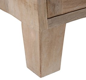 Vitrină în culoare naturală din lemn de mango 160x71 cm – Ixia