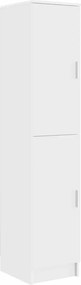 vidaXL Bufet Alb 35 x 39 x 168 cm