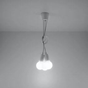 Lustră pe cablu DIEGO 3xE27/60W/230V