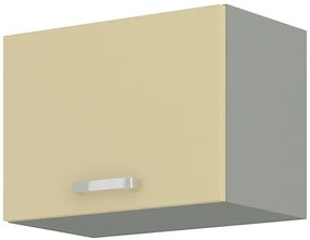 Dulap superior de bucătărie Kelyn 50 GU 36 1F Crem lucios + gri). 1032754