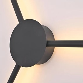 Aplică LED Brilagi LUGO TRE LED/14W/230V negru