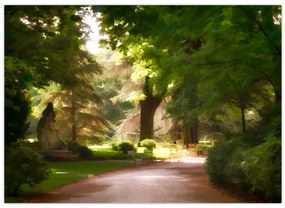 Tablou cu parc (70x50 cm)