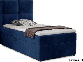 Pat Amarillo 90x200 cu Saltea, Topper, Ladă Depozitare, Personalizabil