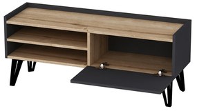 Măsuță laterală Tilata 2 (stejar zafir + antracit) . 1095267