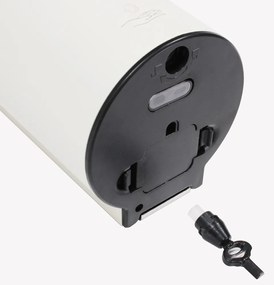 Dozator fără atingere de săpun spumă Donner Round 700 ml, alb