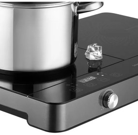 Plită cu inducție cu afișaj LCD, două ochiuri 3400W/230V Sencor
