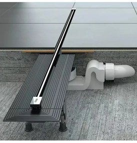 Set rigola de dus, Viega Advantix Vario, 30-120cm, inox mat, 704353