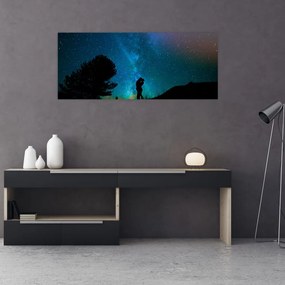 Tablou - Întâlnire sub stele (120x50 cm)