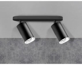 Spot pentru baie TURYN 2xGU10/10W/230V IP44 negru