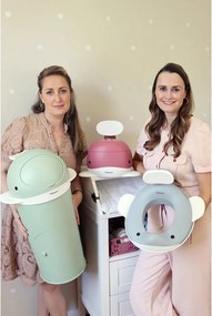 Coș de gunoi verde pentru scutece din plastic 25 l Whale – Kindsgut