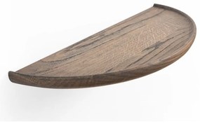 Raft maro din lemn de stejar 40 cm Mu – Gazzda