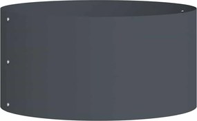 vidaXL Inele pentru vaze Antracit 40 x 40 x 20 cm Oțel laminat la rece