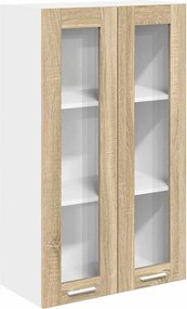 vidaXL Dulap suspendat Stejar Sonoma 60 x 31 x 100 cm Lemn compozit